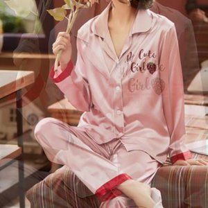 Ice silk simulation silk pajamas